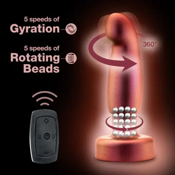 Modes de vibration multiples et billes rotatives pour une stimulation intense.