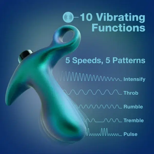 Modes de vibration multiples pour une stimulation personnalisée.