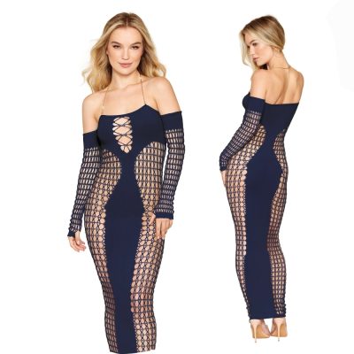 Robe opaque avec chaînes de Dreamgirl
