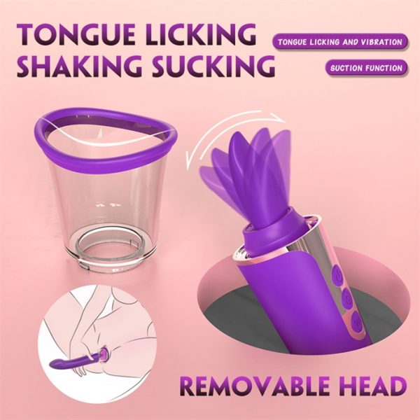 Vibrateur puissant du Siphon Vibe + pour une stimulation corporelle.