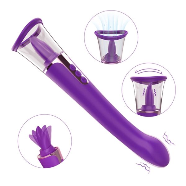 Siphon Vibe + rechargeable avec câble USB inclus.