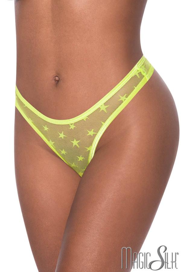 String avec Étoiles en vert néon