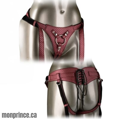 The Regal Queen – Harnais Royal avec Design Corseté