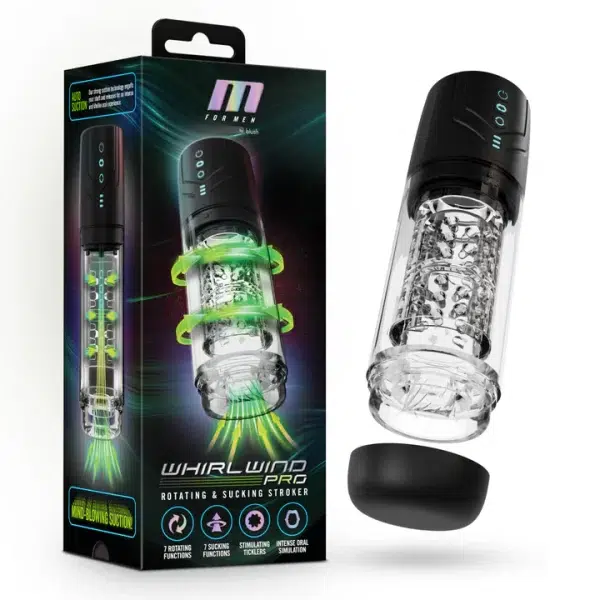 Whirlwind Pro – USB rechargeable pour une autonomie de 60 minutes