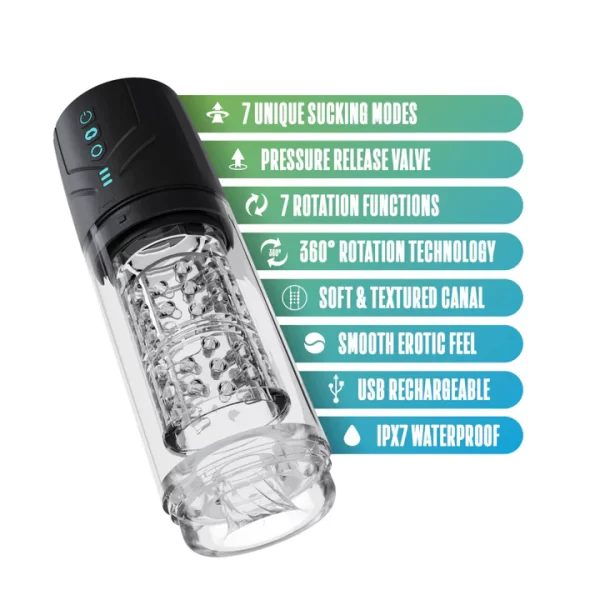 Whirlwind Pro – USB rechargeable pour une autonomie de 60 minutes