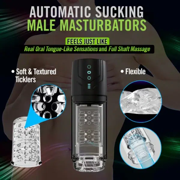 Masturbateur – Chambre intérieure douce et texturée