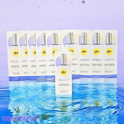 10 X Échantillon Lubrifiant au Silicone Pjur INFINITY