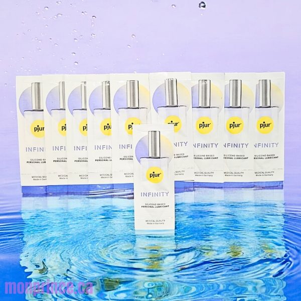 10 X Échantillon Lubrifiant au Silicone Pjur INFINITY