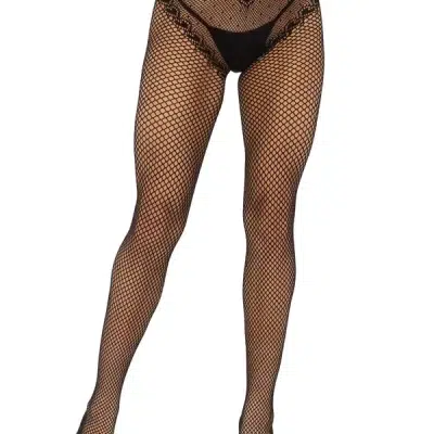 Vue complète des collants sans entrejambe Karma pour un look audacieux.