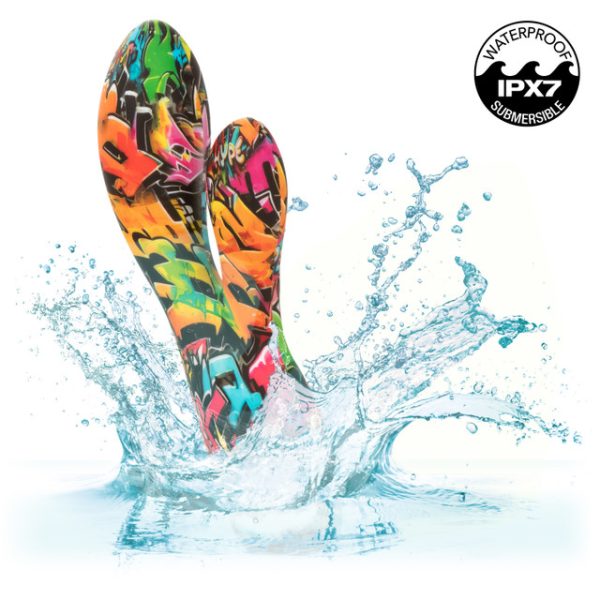 Hype Dual Stim en silicone doux et résistant à l’eau.
