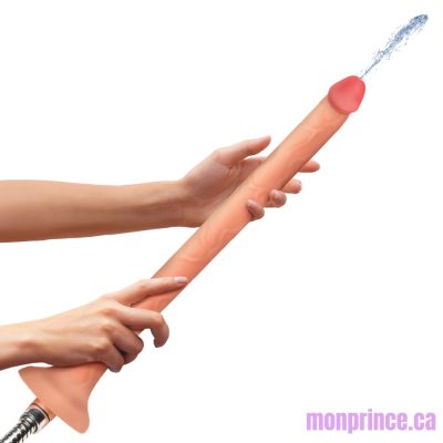 Embout de Lavement Mince en Silicone – Vue complète du produit.