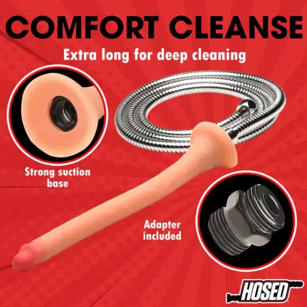 Embout long en silicone de qualité supérieure – Sûr pour le corps et sans phtalates.