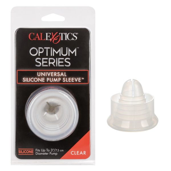 Manchon Universel pour les Pompes Pénis de Optimum Series, en silicone doux.