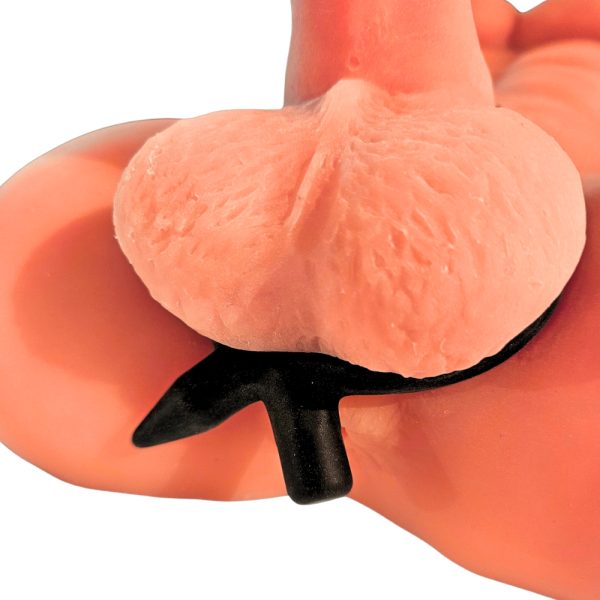 Vue de profil du Pencil Ring en Silicone, montrant son épaisseur de 14 mm.