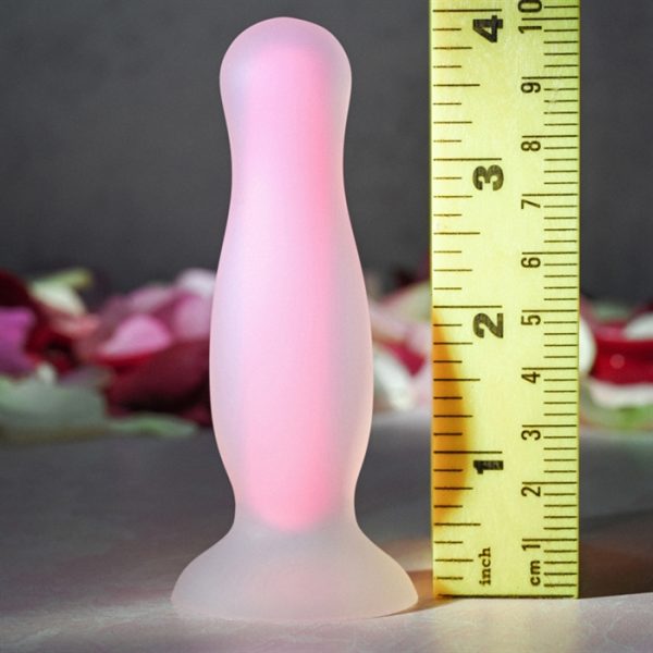 Plug Anale Luminous avec sa forme de quille flexible.