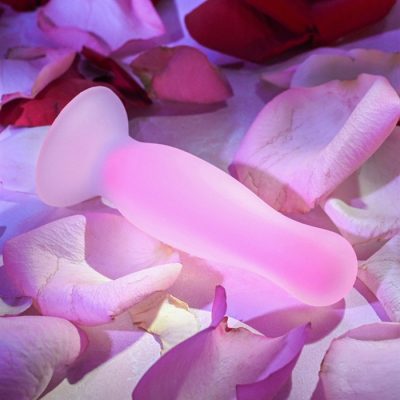 Plug Anale Luminous avec base ventouse pour un jeu mains libres.