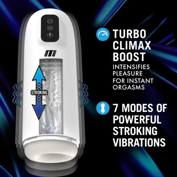Robo-Bator - Masturbateur Automatique Vibrant et Va-et-Vient - M for Men – Image 5