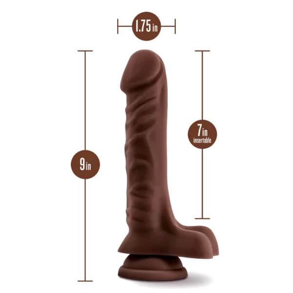 Dimensions du gode, pour une expérience optimale.