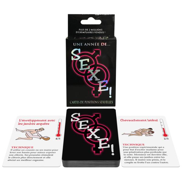 Cartes SEXE! – Positions sexuelles et activités de préliminaires