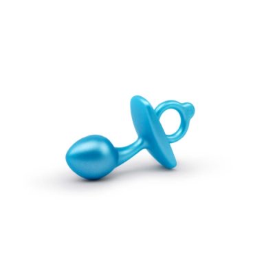 Vue latérale du plug en silicone doux et flexible.