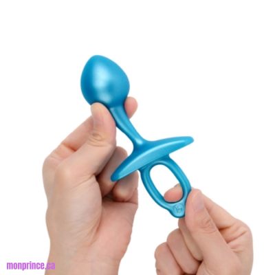 Plug Prostatique en Silicone Bulb de B-Vibe avec design ergonomique.