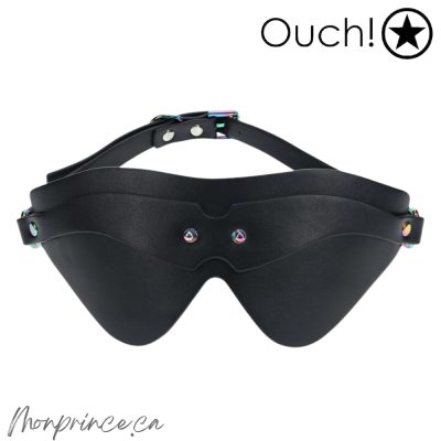 Cache-Yeux Venice de Ouch! avec finition iridescente élégante.