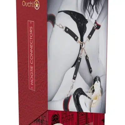 Vue détaillée du connecteur Hogtie Milan en cuir PU.