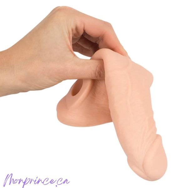 Vue de la courbure de l'extension pour stimulation optimale.