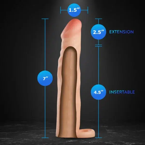 Extension réaliste avec silicone Purio®.