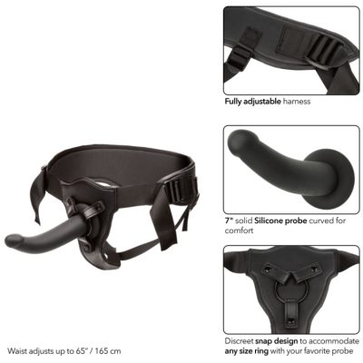 Harnais de style jock ajustable avec sangles robustes du Harnais Onyxxx.