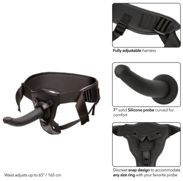 Harnais de style jock ajustable avec sangles robustes du Harnais Onyxxx.