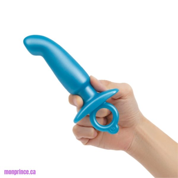 Plug Prostatique Hither de B-Vibe avec design "come-hither".