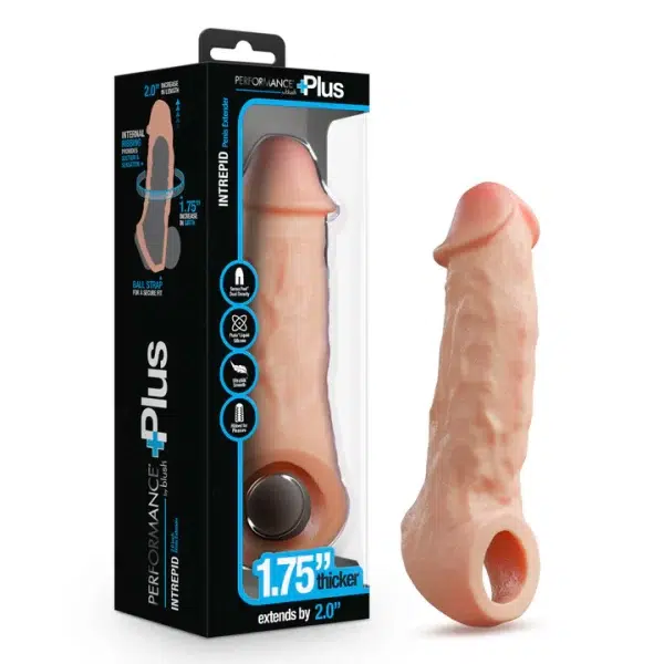 Extension Pénis Intrepid de la Collection Performance Plus+.