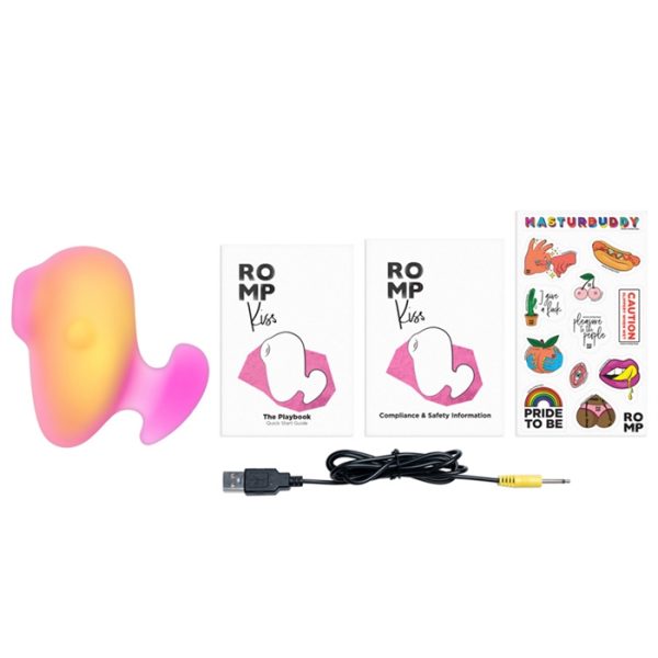 Kiss de Romp : masseur clitoridien étanche, idéal pour la douche ou le bain.