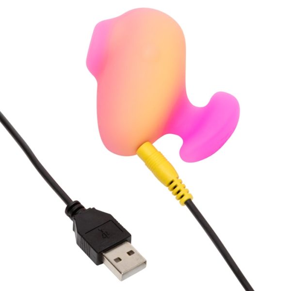 Recharge USB avec 90 minutes d’autonomie sur le Masseur Clitoridien Kiss de Romp.