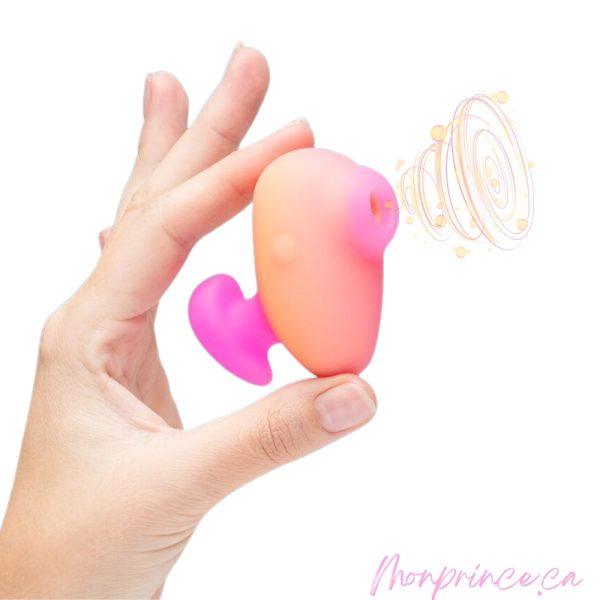 Masseur Clitoridien Kiss de Romp avec son design compact et ergonomique.