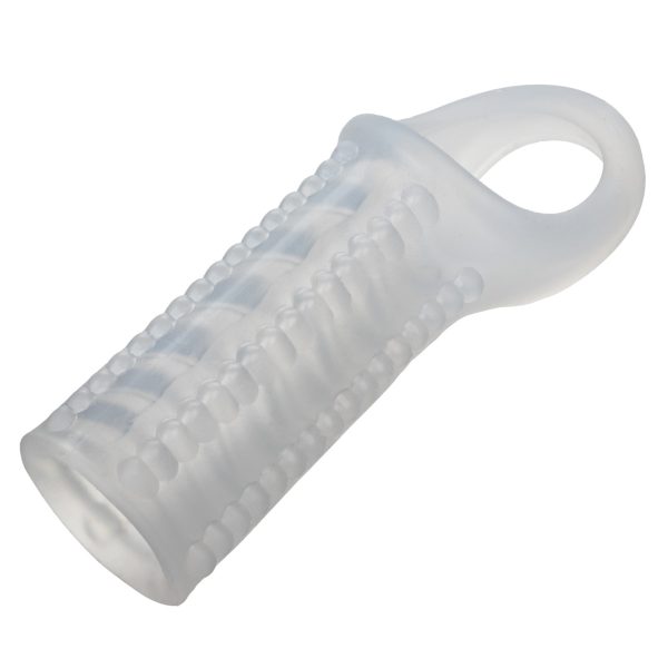 Manchon en Silicone Liquide avec anneau de soutien pour le scrotum.