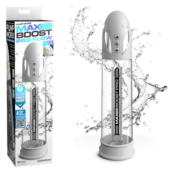 Pompe Pro Flow utilisée sous l'eau grâce à sa technologie étanche IPX6.