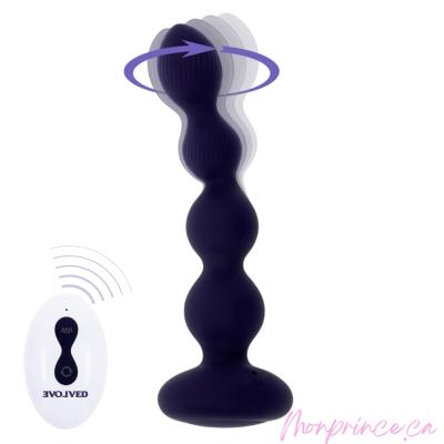 Orbite du Plaisir de Evolved avec tête rotative pour stimulation anale ou vaginale.