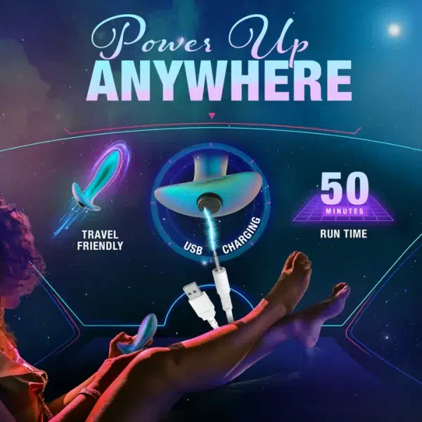 Plug Anale Vibrante Voyager avec 10 fonctions de vibration pour un plaisir adapté.