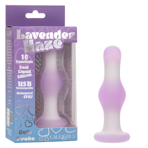 Lavender Haze – plug à bulbe pour un plaisir intense et raffiné.