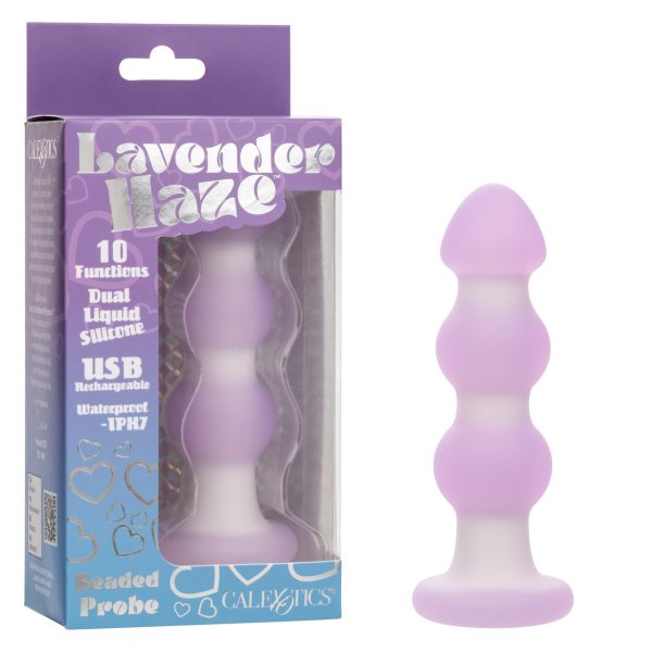 Collection Lavender Haze™ – plug anale texturée et élégante pour un plaisir ultime.