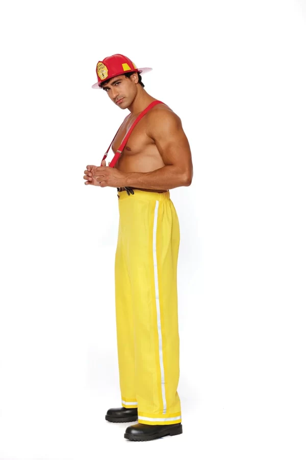Pantalon avec bandes réfléchissantes, parfait pour un look authentique.