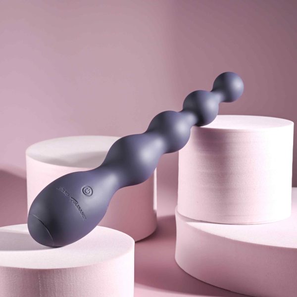 Design ergonomique de la base du Rumpy Bumpy avec son bouton de contrôle unique.