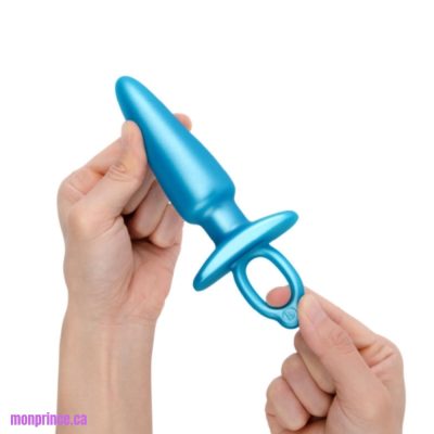Plug Anal en Silicone Sleek de B-Vibe avec design effilé.