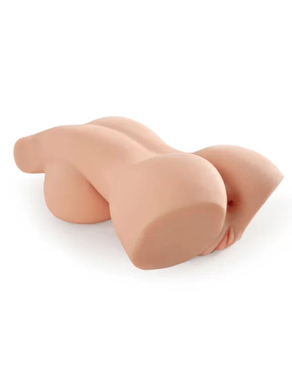 Dimensions du Masturbateur Torse Parfait : longueur de 17,5 pouces.