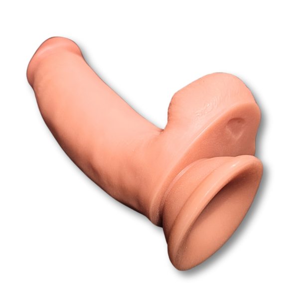 Vue complète de Lance's Cock 6.3 Pouces avec base ventouse.