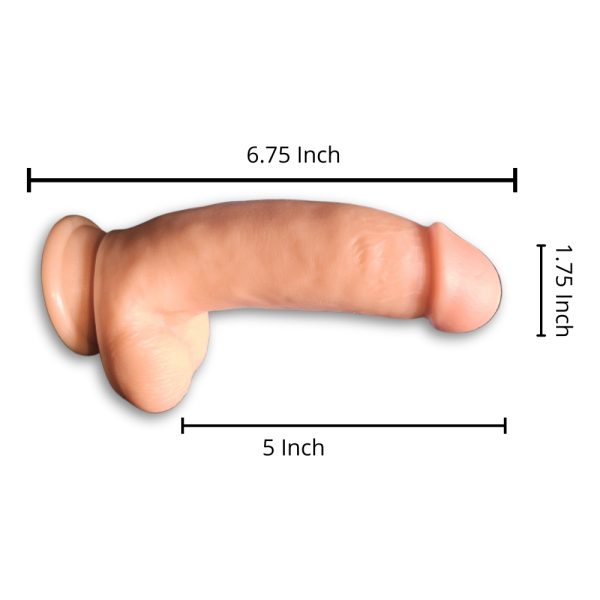 Taille compacte et idéale de Lance's Cock pour débutants.