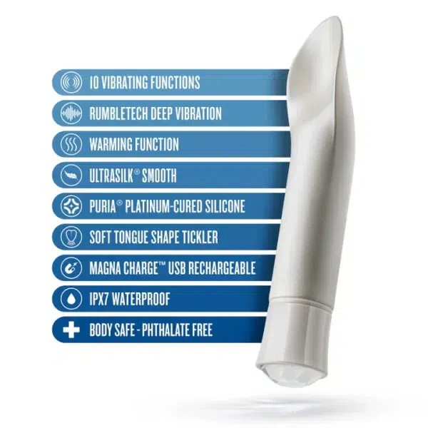 Fonction chauffante du Masseur Bold pour une stimulation réaliste et réconfortante.