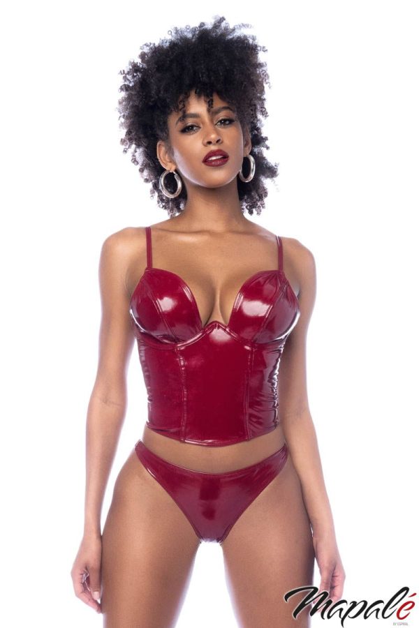 Lingerie Mapalé avec bretelles ajustables pour un confort parfait.
